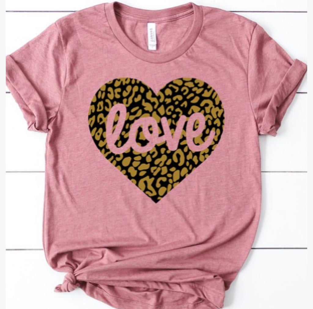 Leopard Love Tee – Suite 41 Boutique