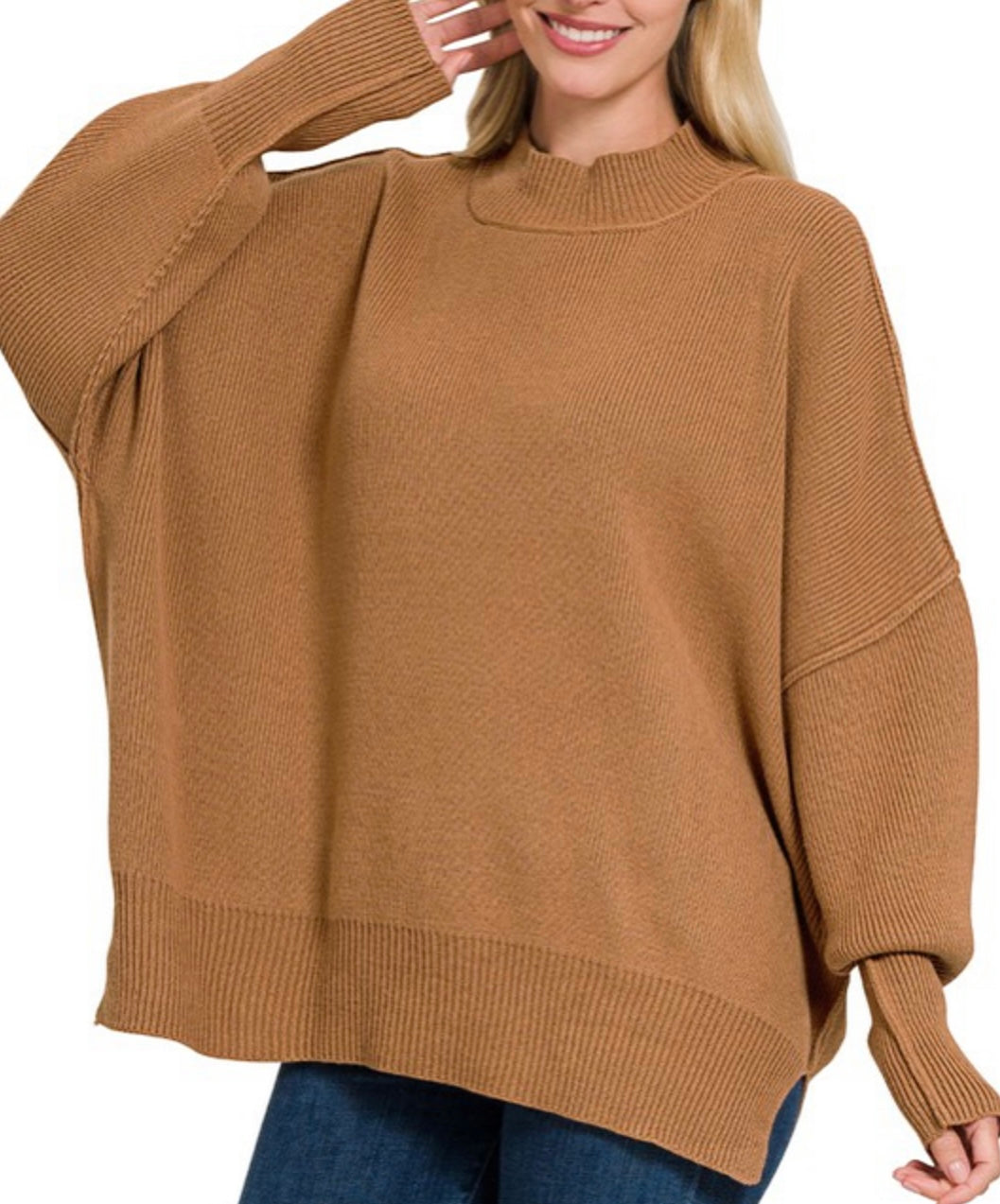 Camel Audrey Sweater