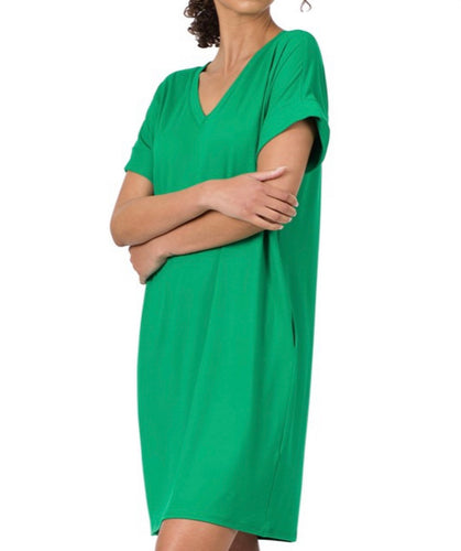 Kelly Green Hollis Dress