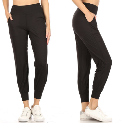 Black Active Joggers