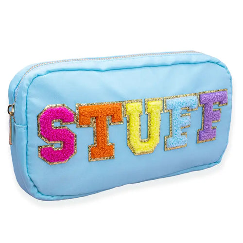Blue Stuff Pouch