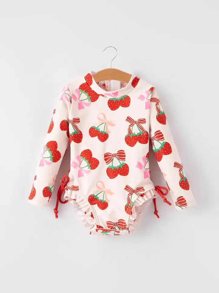 Cherry One Piece Swim