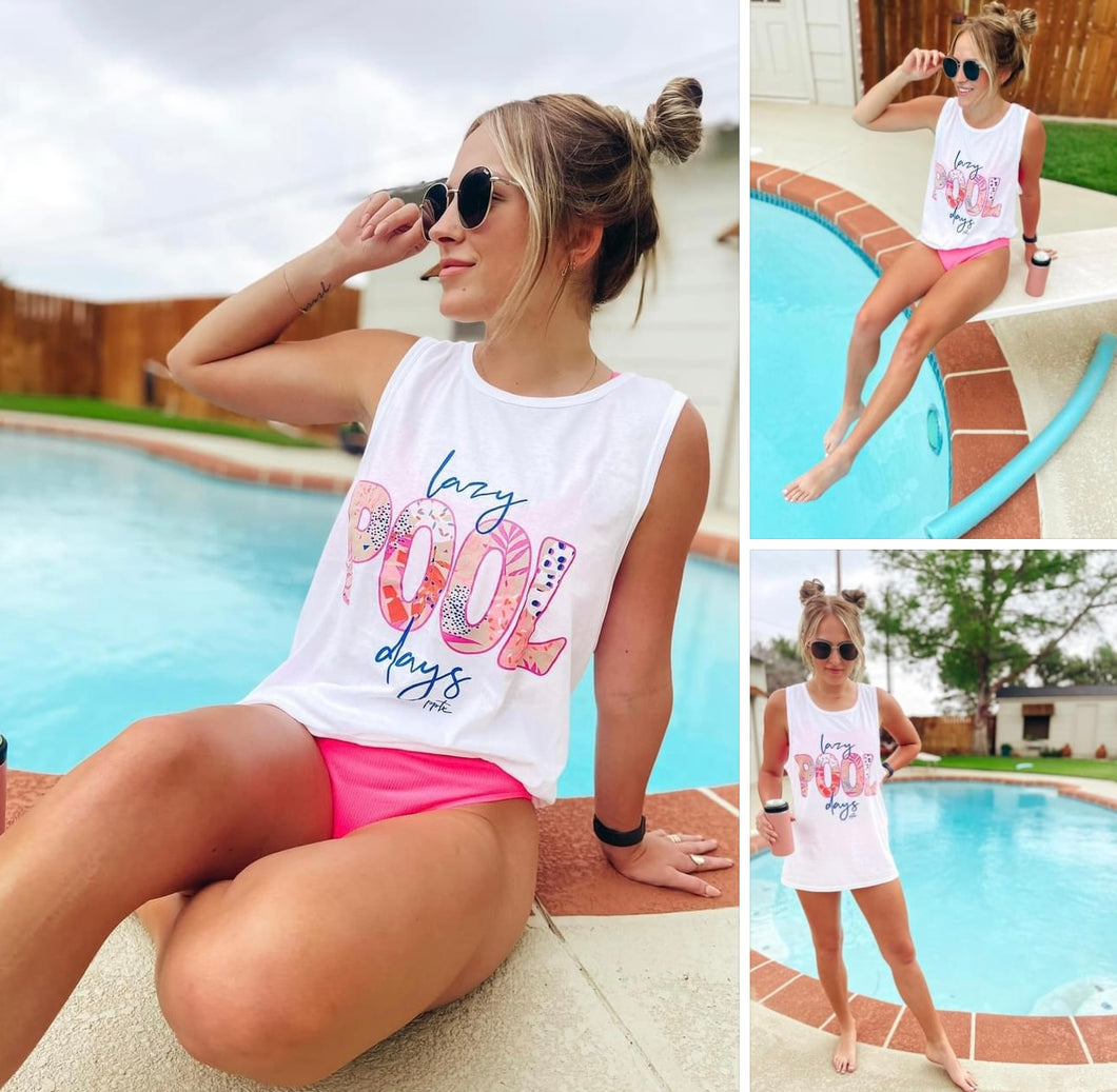 Lazy Pool Days Tank