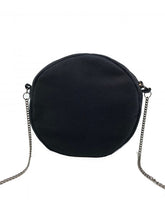 Round Camo Beaded Clutch Bag