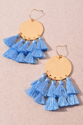 Katie Earrings-Light Blue