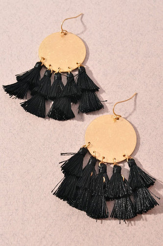 Katie Earrings-Black