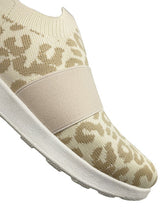 Cream Leopard Slip On