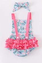Pink/Blue Floral Baby Bubble