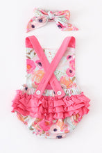Pink Mint Floral Baby Bubble