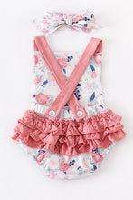 Blush Pink Floral Baby Bubble
