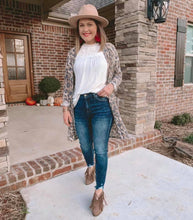 Leopard Pocket Cardigan