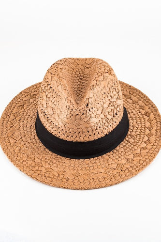 Light Brown Panama Hat