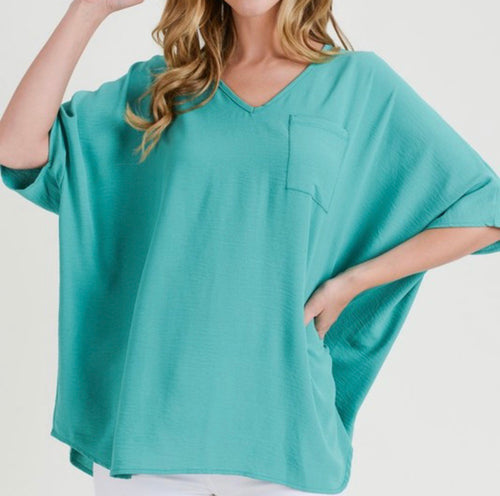 Claire Top-Green
