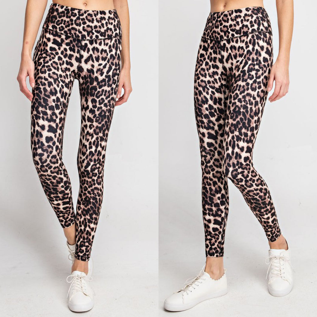 Brown Leopard Buttery Soft Leggings – Suite 41 Boutique