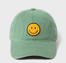 Smiley Sherpa Patch Baseball Cap