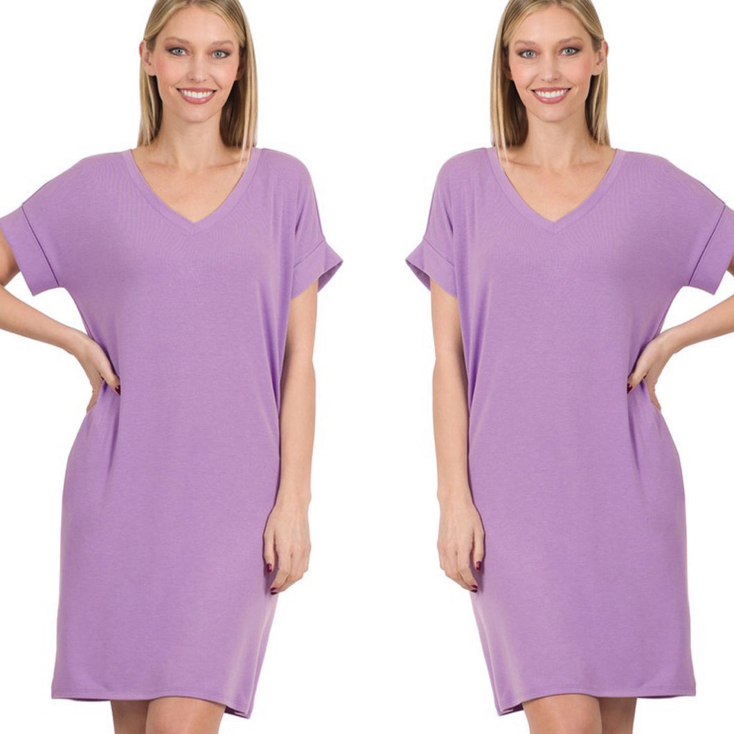 Hollis Dress-Lavender