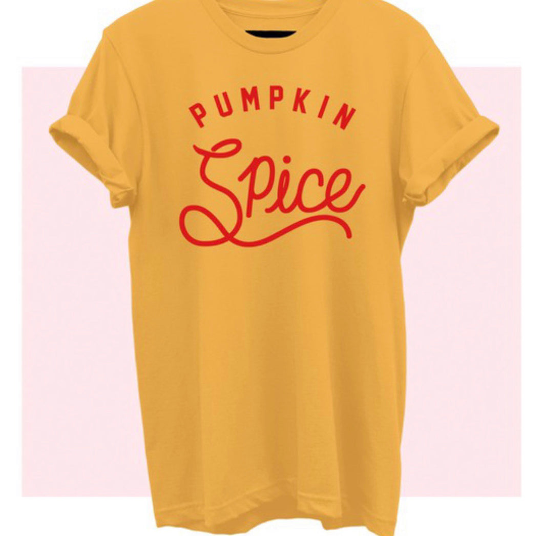 Mustard Pumpkin Spice Tee
