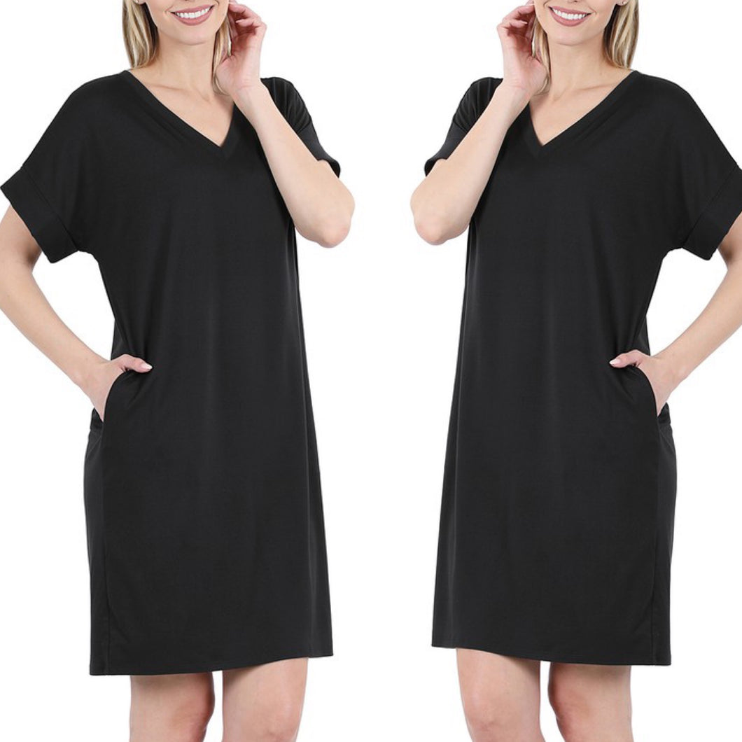 Hollis Dress-Black