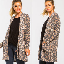 Leopard Pocket Cardigan