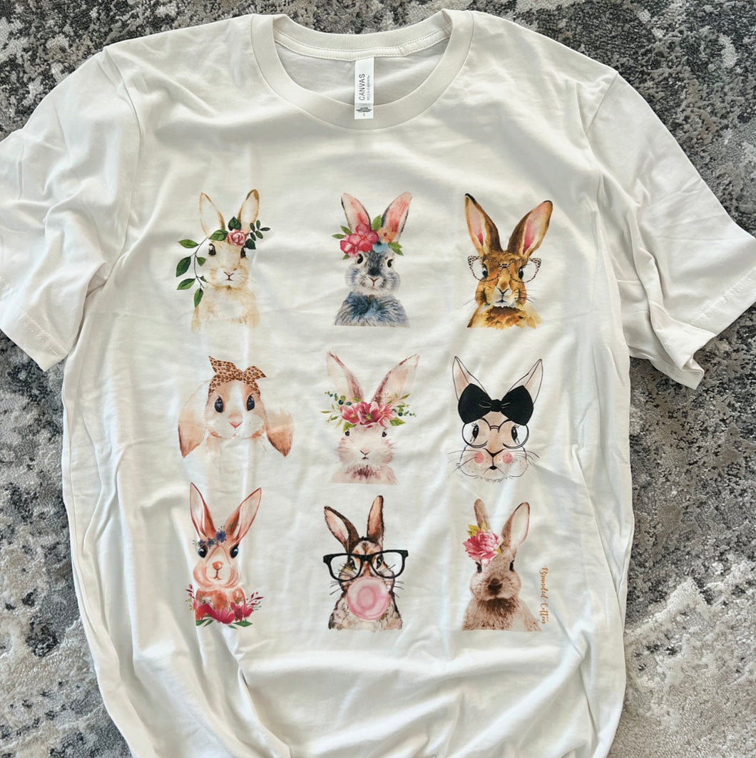 Little Bunny Repeat Tee