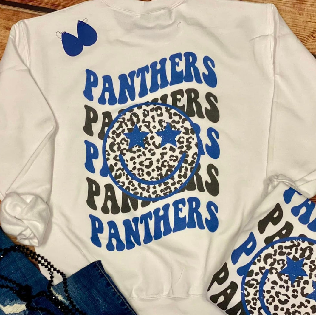 Panthers Smiley Sweatshirt