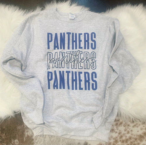 Ash Panthers List Sweatshirt